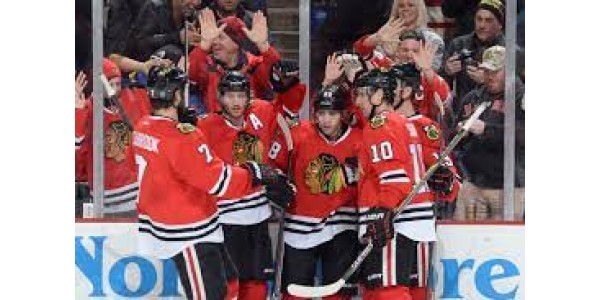 Chicago Blackhawks scorer to mål med 13 sekunders mellemrum